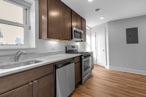 Floor plan for 2 beds, 2 baths